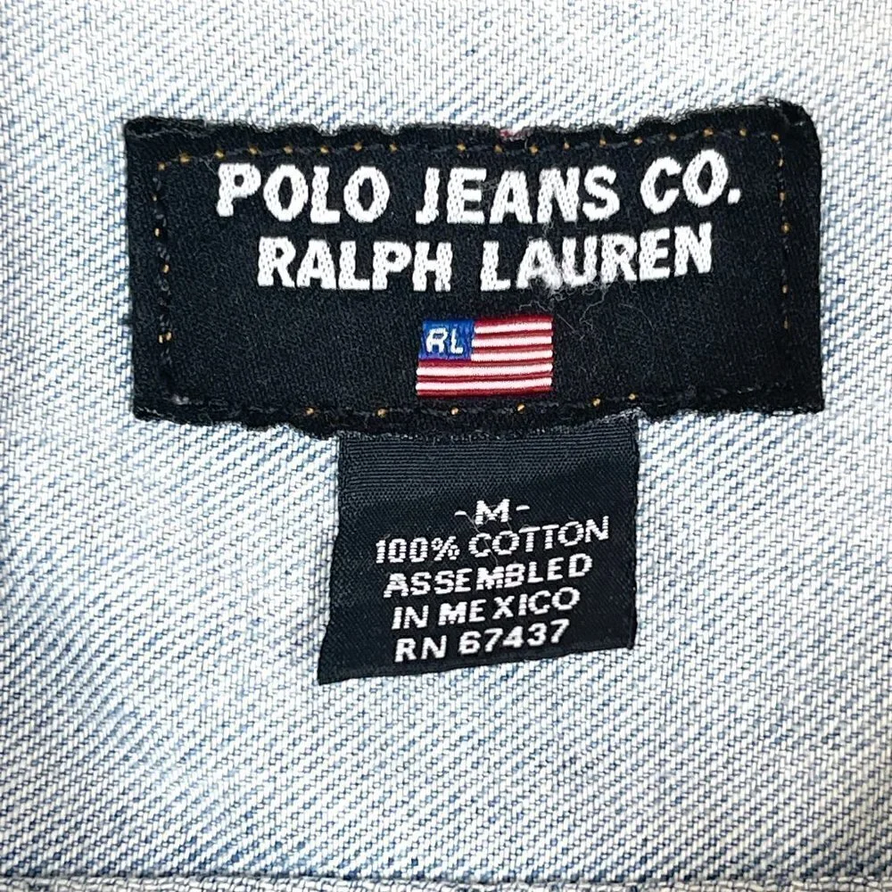 Ralph Lauren Denim Jacket Small - Picture 7 of 10